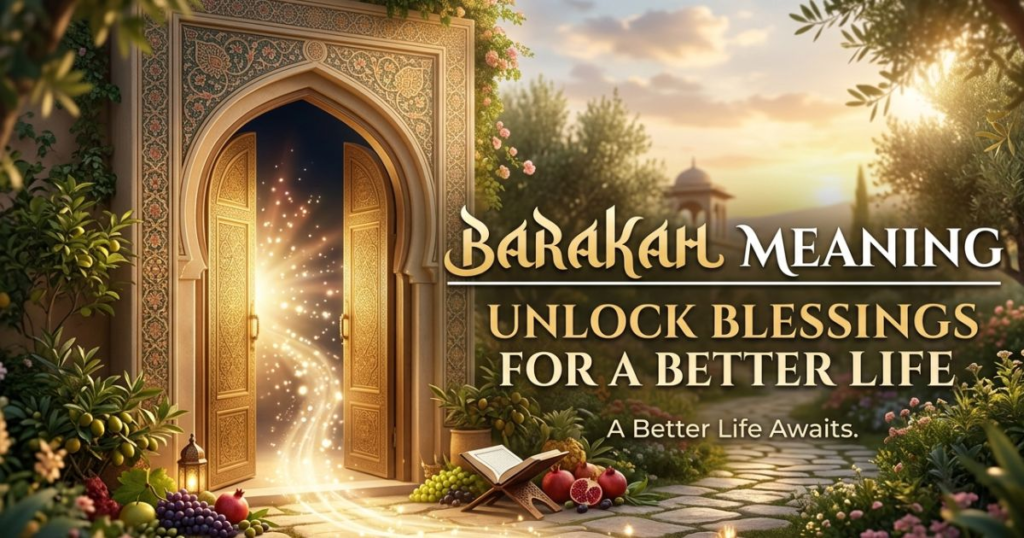 Barakah Meaning Unlock Blessings for a Better Life