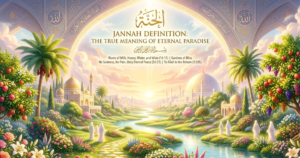 Jannah Definition The True Meaning of Eternal Paradise