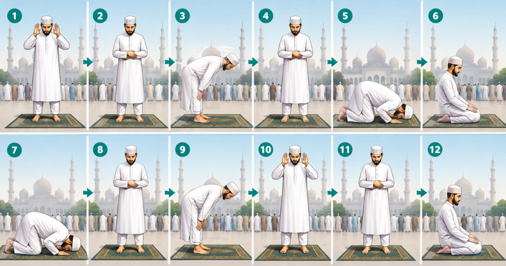 How to Pray Eid Salah Step-by-Step for Beginners
