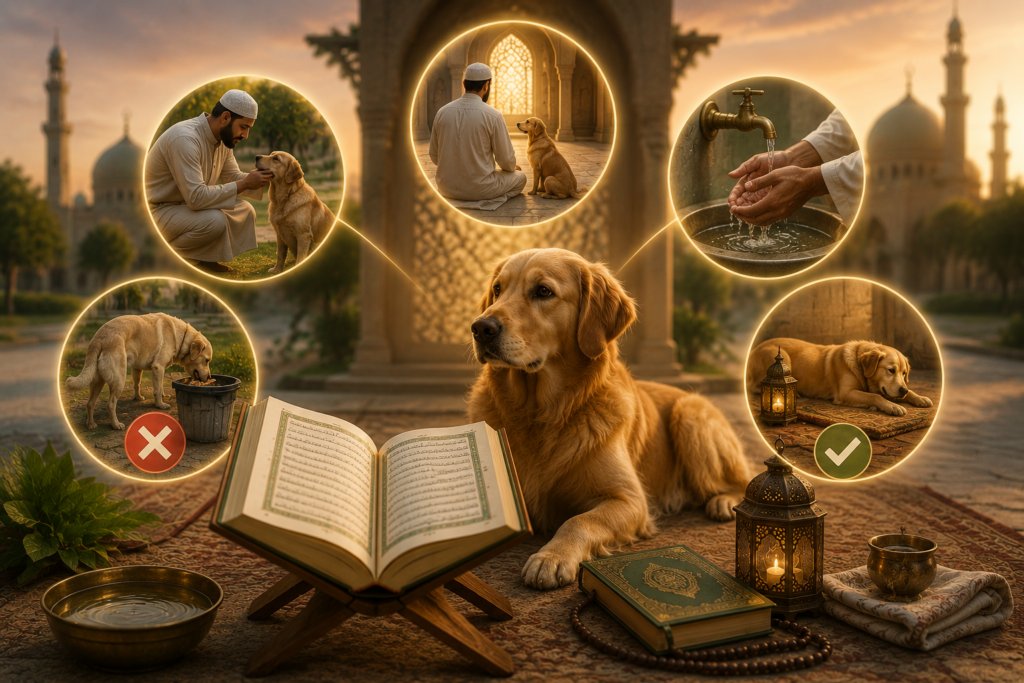 what does islam say about dogs
