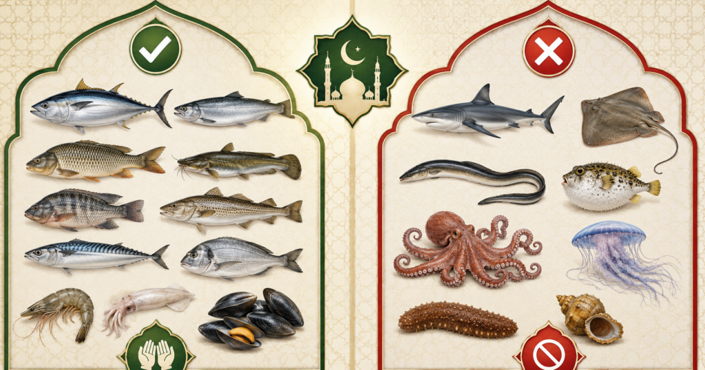 can muslims eat fish