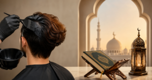 is it haram to dye your hair