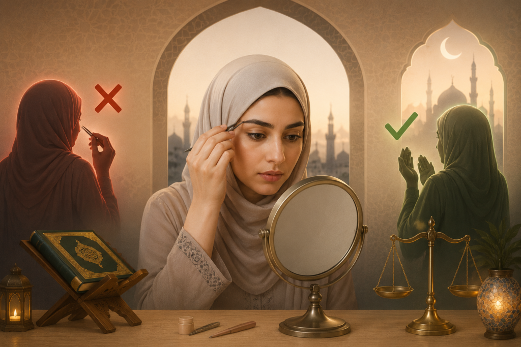 Plucking Eyebrows in Islam